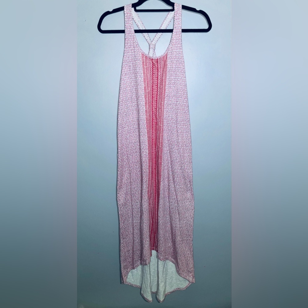High-Low patterned Tank top Dress